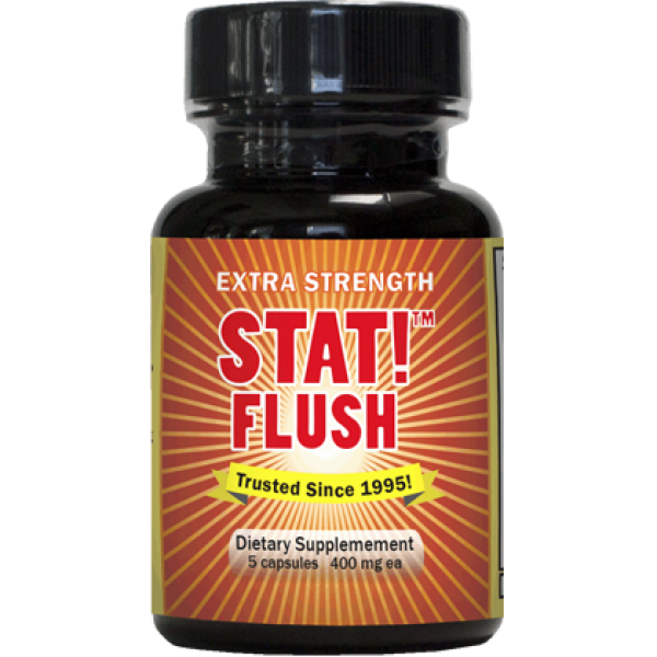 STAT flush capsules.