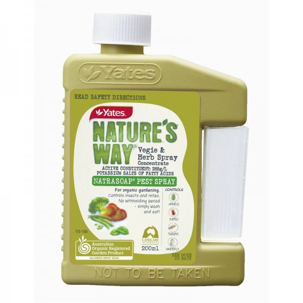 Natrasoap 'Organic' Insecticidal Soap. 200ml