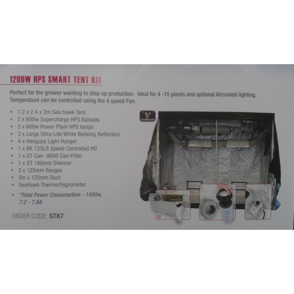 SeaHawk Smart Tent 2.9 x 1.45 x 2.0 (please note tent only)