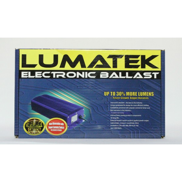 Lumatek 600W 240V Ballasts x 8