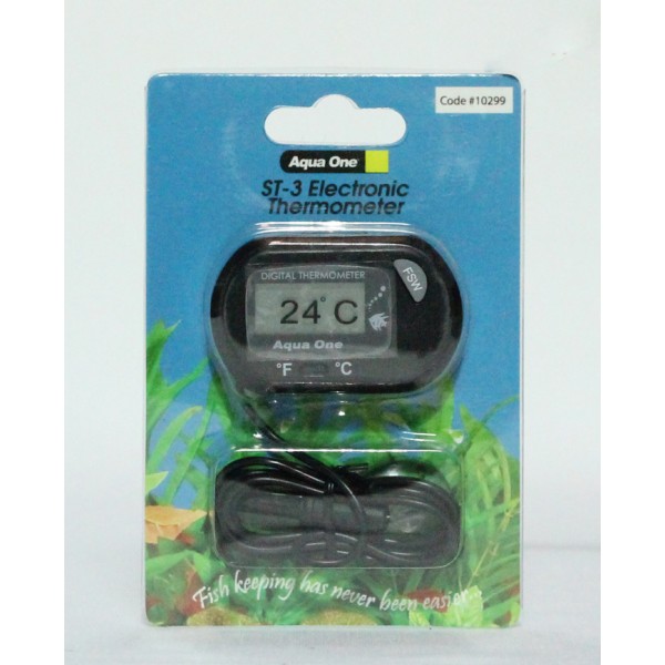 Aqua One ST-3 Electronic Thermometer