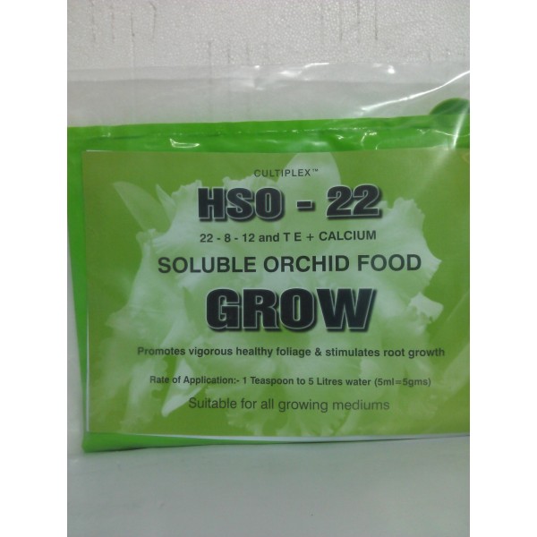 HSO 22 ORCHID GROW