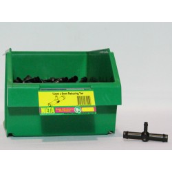 13 mm Reducing Tee - 13 x 6mm