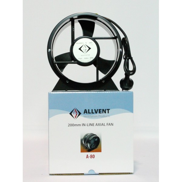 Allvent A-80 200mm Axial Fan