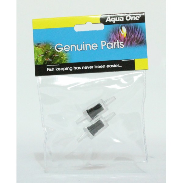 Aqua One Check Valve 4mm Twin Pack