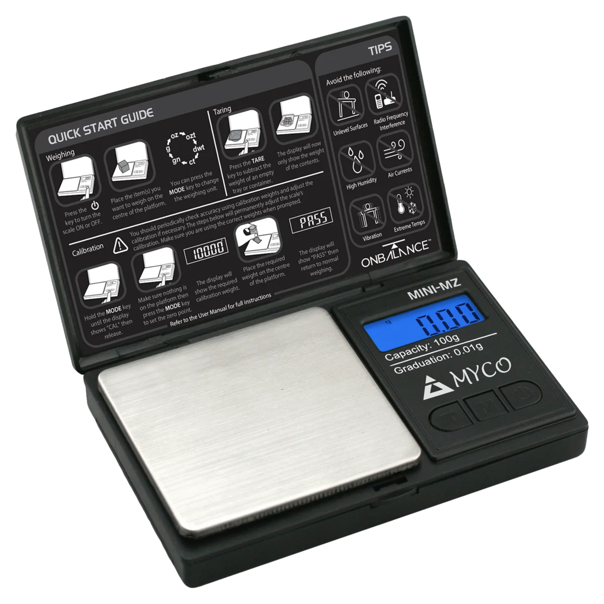 On Balance Myco MINI MZ Scale ( 100g x 0.01g ) - Image 3