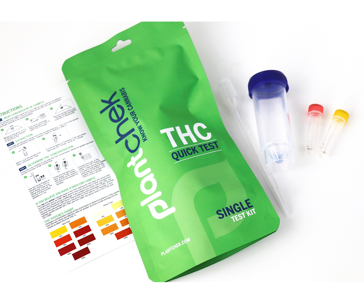 PLANTCHEK THC QUICK TEST SINGLE
