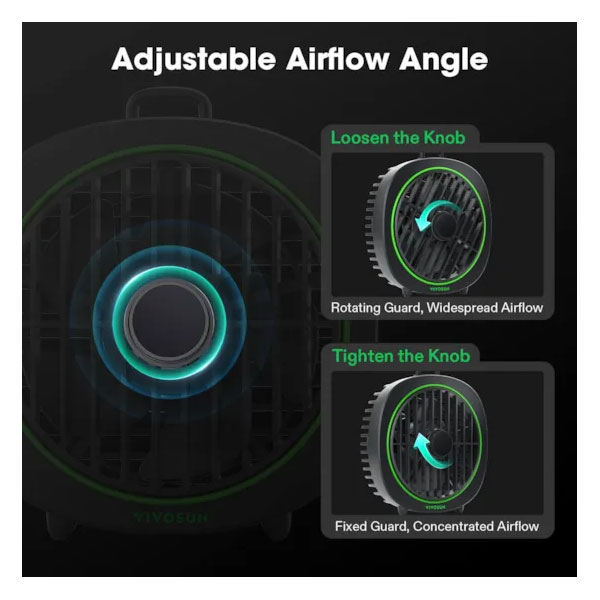 VIVOSUN AEROWAVE D4 CLIP FAN - Image 2