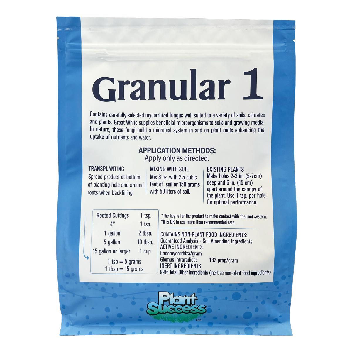 GREAT WHITE GRANULAR ONE 1KG BAG - Image 2