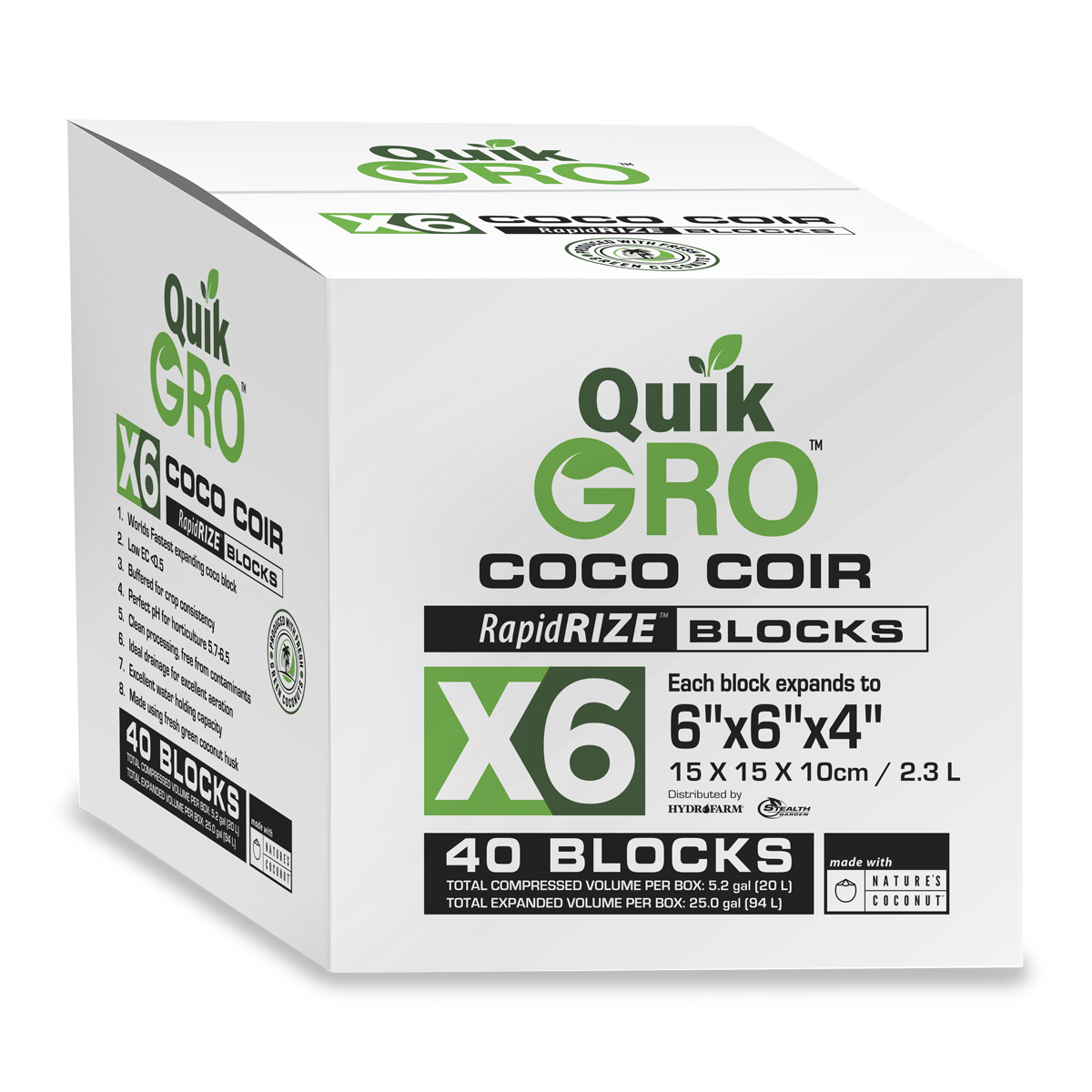 QUIKGRO RAPID RIZE BLOCK 6X6 INCH - Image 4