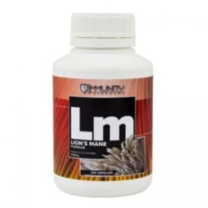 Aussie Mushroom - Immunity Freeze Dried Capsules - Lions Mane - 100 Capsules