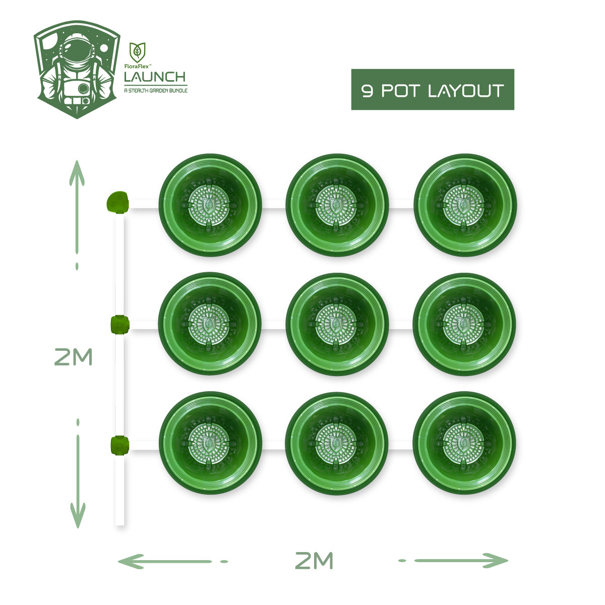 FLORAFLEX POT SYSTEM LAUNCH