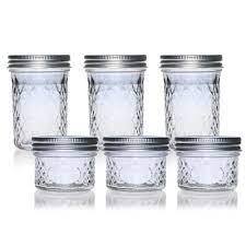 Diamond Jelly Jar (12 Pack)