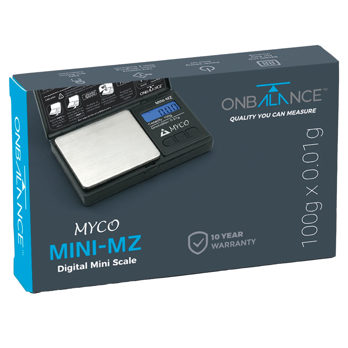 On Balance Myco MINI MZ Scale ( 100g x 0.01g ) - Image 2