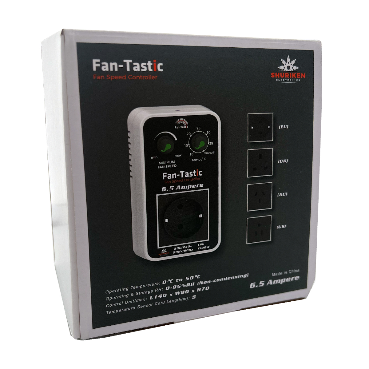 FAN-TASTIC 6.5AMP SINGLE CONTROLLER WITH PROBE - Image 5