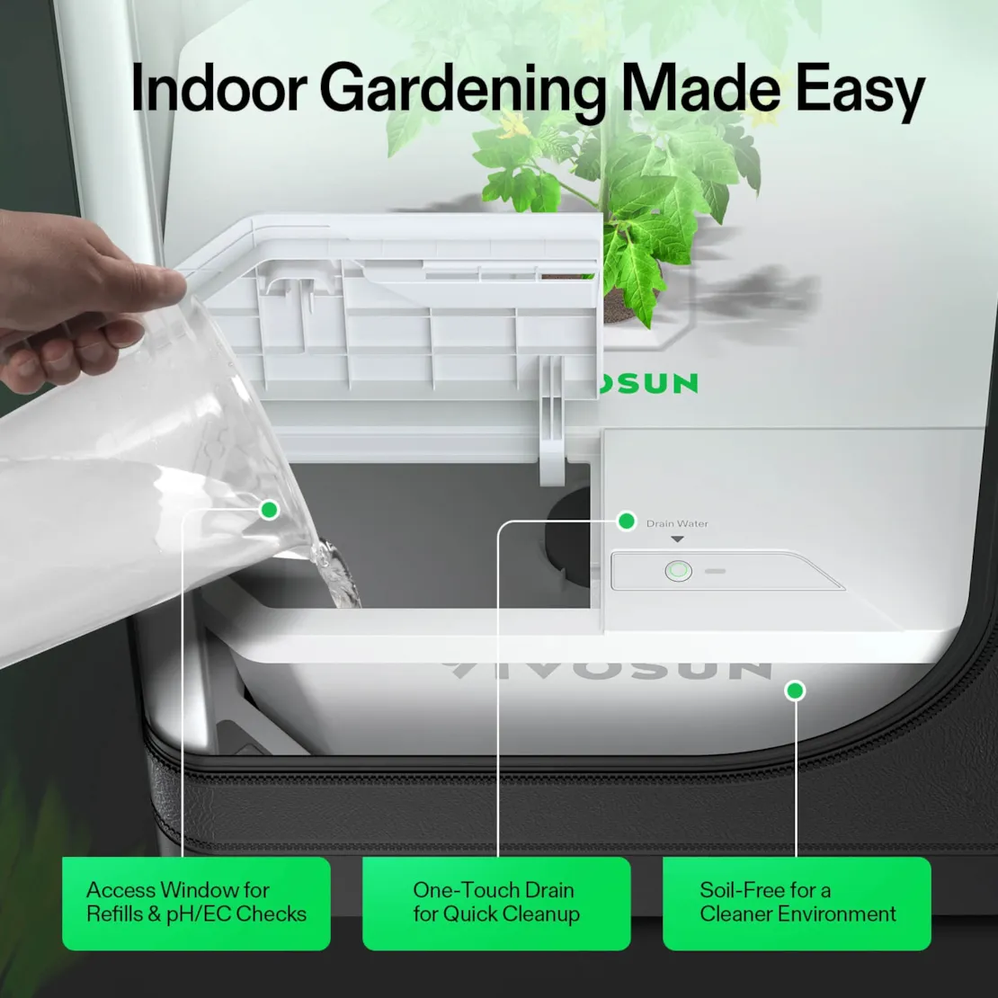 VIVOSUN VGROW DWC KIT - Image 4