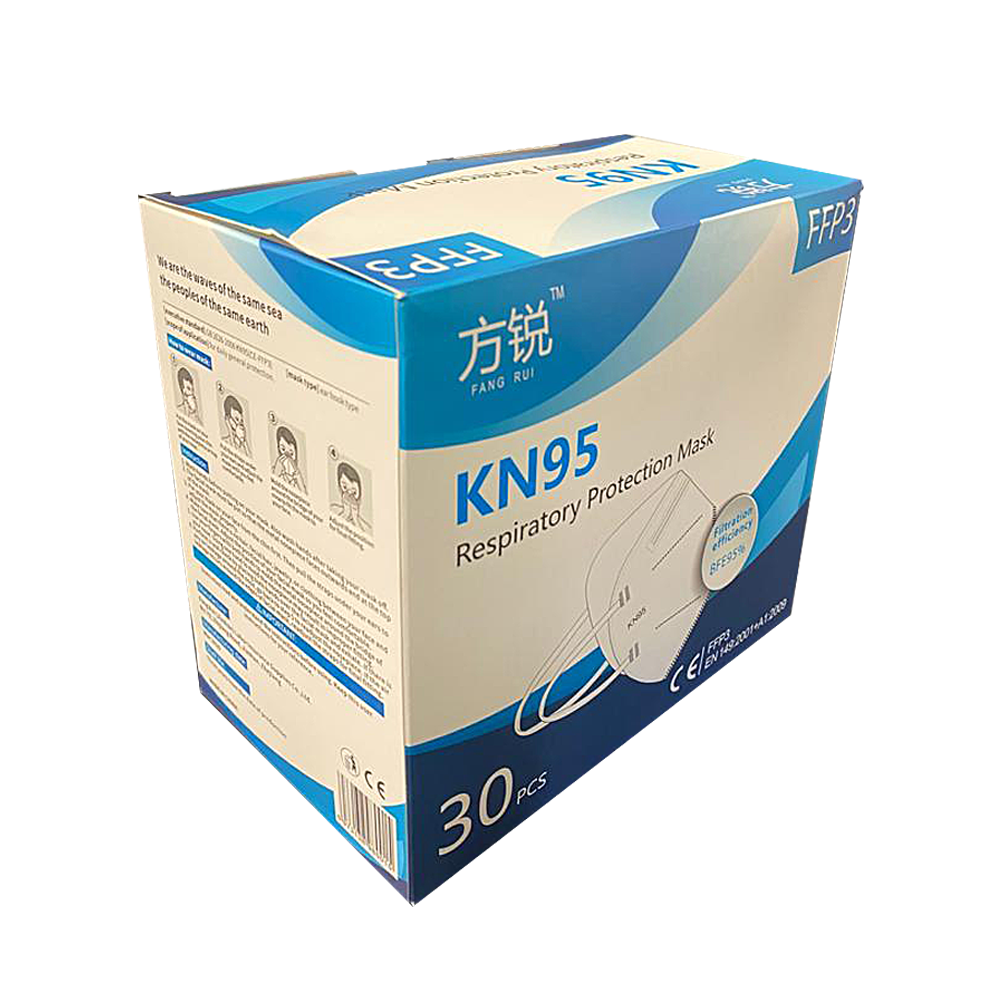 KN95/FFP3 PROTECTIVE RESPIRATOR- 30 pack