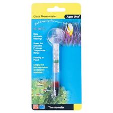 AQUA-ONE MINI THERMOMETER GLASS (FLOAT OR SUCTION CAP)