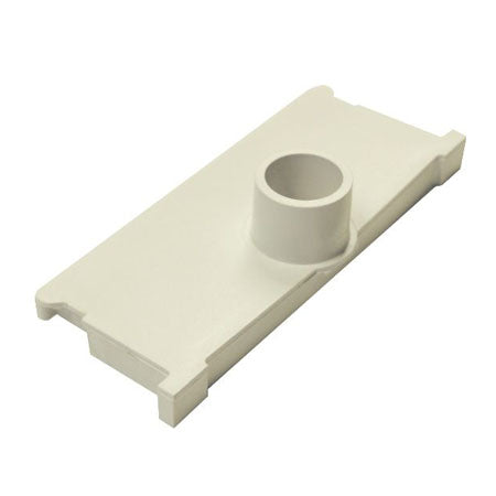 SURE-GRO 80MM X 225MM END CAP WITH SPOUT PVC