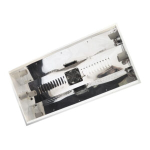 POWERPLANT TWIN CFL REFLECTOR 240V FLAT EARTH PLUG