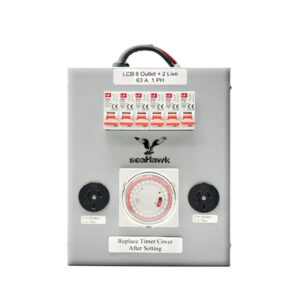8 OUTLET LIGHT CONTROL BOARD - 63 AMP + 2 X 16 AMP SUBS