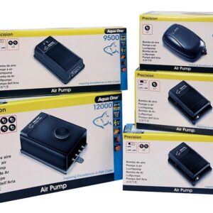 AIR PUMP PRECISION SR-9500 - 400 L/HR - TWIN OUTLET (AQUA ONE)
