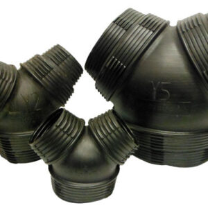 Y' DUCT FITTING 300MM X 300MM X 350MM (PLASTIC)