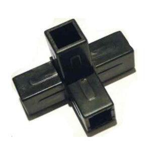 QUBELOCK 4 WAY CORNER BLACK (P40)