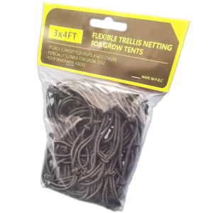 FLEXIBLE GROW-TENT TRELLIS NETTING 3 X 4 FT (91.5CM X 1.22M)
