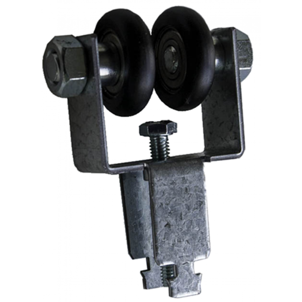 JUPITER 2 JOCKEY WHEEL CLAMP BKT WITH 2 X WHEELS