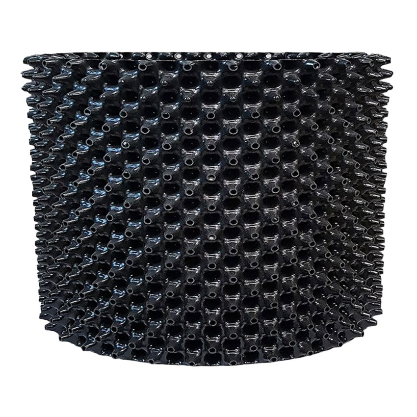 ROOTPLUS POT BLACK 400MM X 345H 45L INC 3 PINS