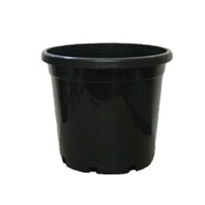 400MM STANDARD BLACK POT 28LTR WITH HOLE