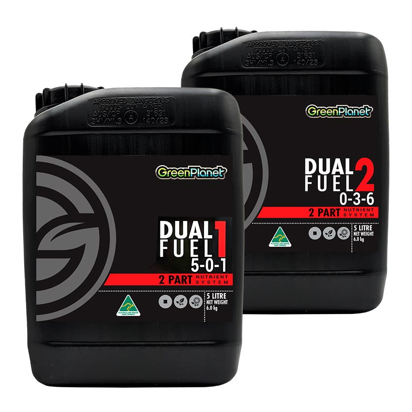 GREEN PLANET DUAL FUEL PART ONE AND TWO - FIVE LITRE BOXED SET