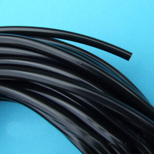 MICROTUBE BLACK 6.0MM 100 METRE ROLL POLY