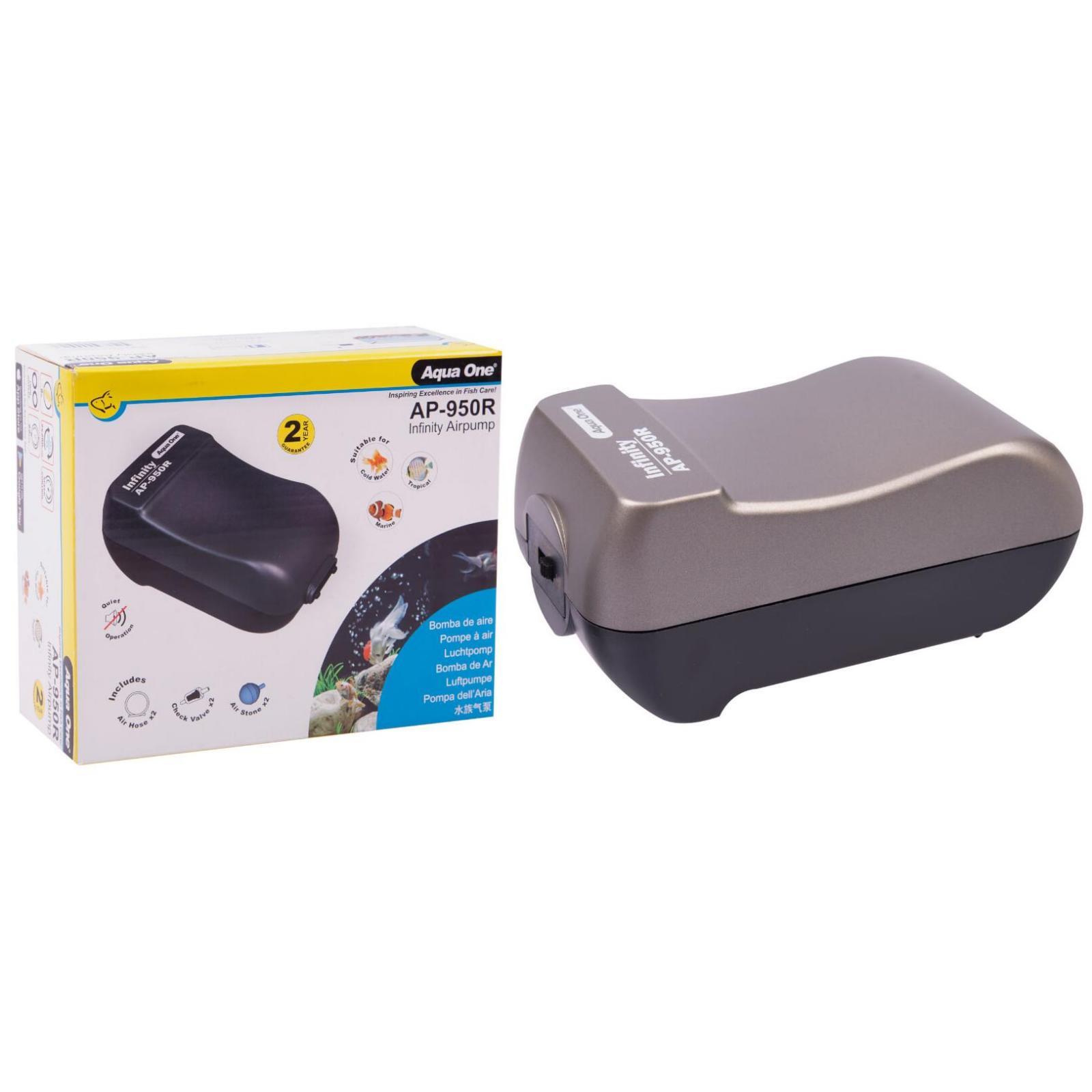 INFINITY AP-950R AIR PUMP TWIN 2 X 280LH WITH AIRLINE KIT