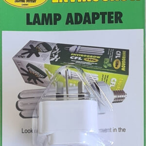 CONVERTER PLUG TRAVEL ADAPTOR TO SUIT CFL 240V LAMPS