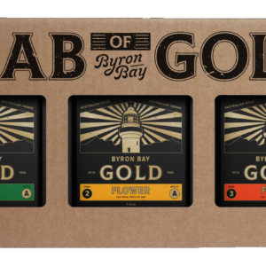 BYRON BAY GOLD "SLAB OF GOLD" 3 X ONE LITRE A + B SETS