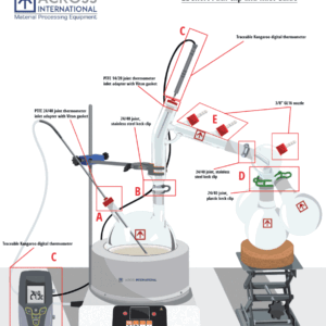 Ai 2 L Short Path Distillation Kit with Options