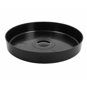 200MM BLACK SAUCER