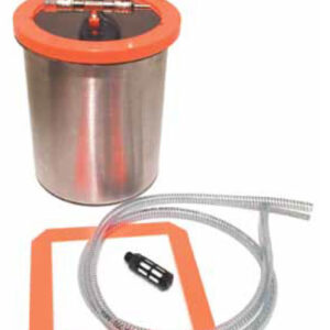 5.5 L/1.5 gal Stainless Steel Vacuum Kit