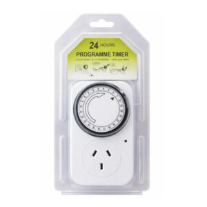 TIMER - MECHANICAL - 24 HOUR DIAL - 15 MINUTE INCREMENTS