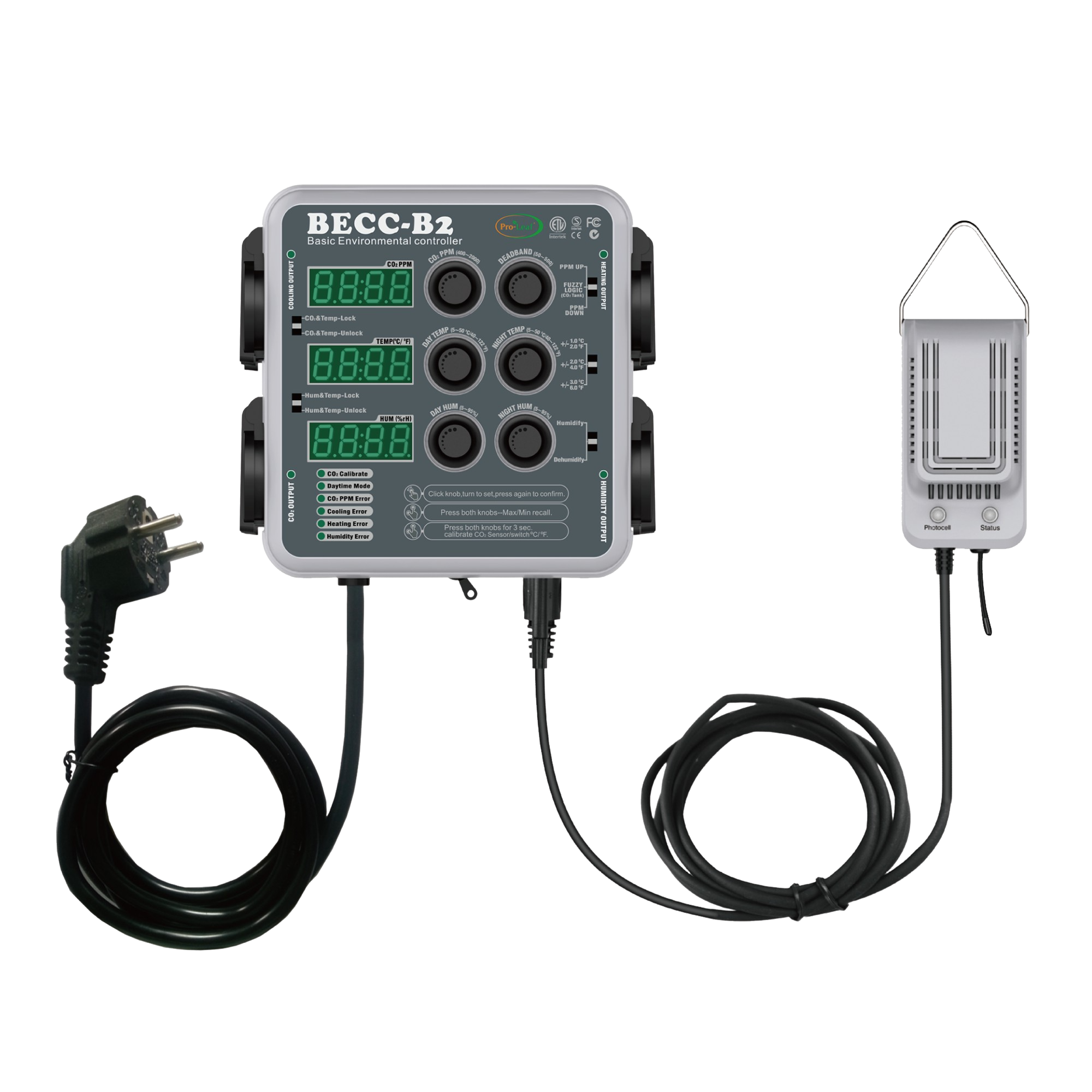 Pro-Leaf CO2 Controller - BECC - B2
