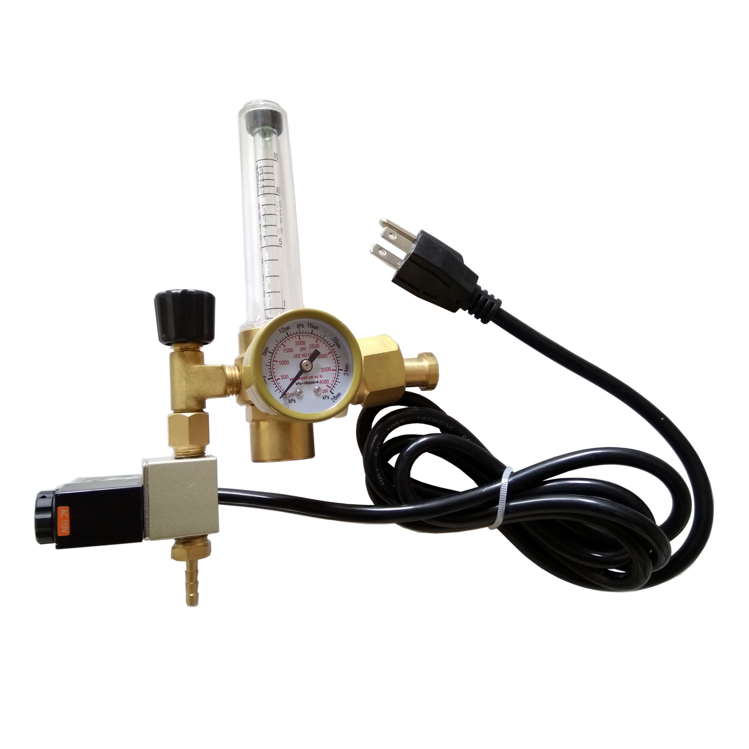 Pro-Leaf CO2 Regulator/Flowmeter/Solenoid