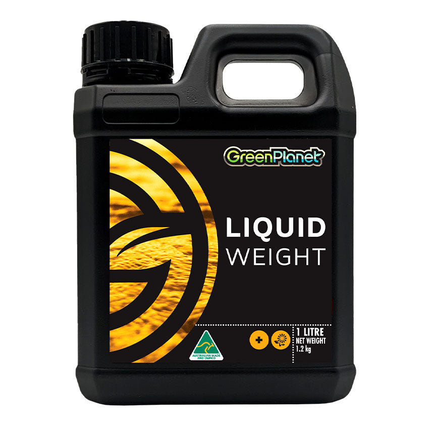 GREEN PLANET LIQUID WEIGHT