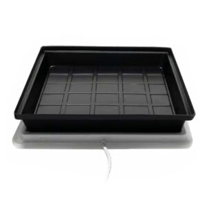 HEAT N GROW BLACK CATCHMENT TRAY 385 X 320 X 50MM