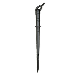 DRIP STAKE BLUE 14CM LONG WITH 4MM MICROTUBE TOP CONNECTION
