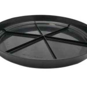 500MM BLACK SAUCER
