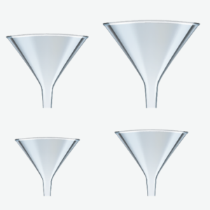 HYDRO BITZ 4 PIECE FUNNEL SET