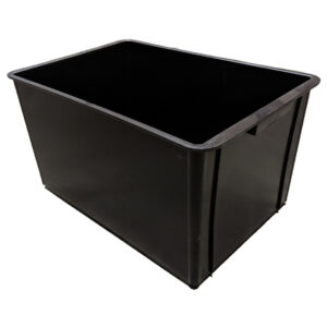 CROP-BOX BLACK 65L SOLID BASE 58 X 41 X 31CM