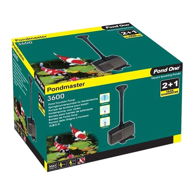PONDMASTER 3600 - 3500 L/HR X 3.4 METRE HEAD